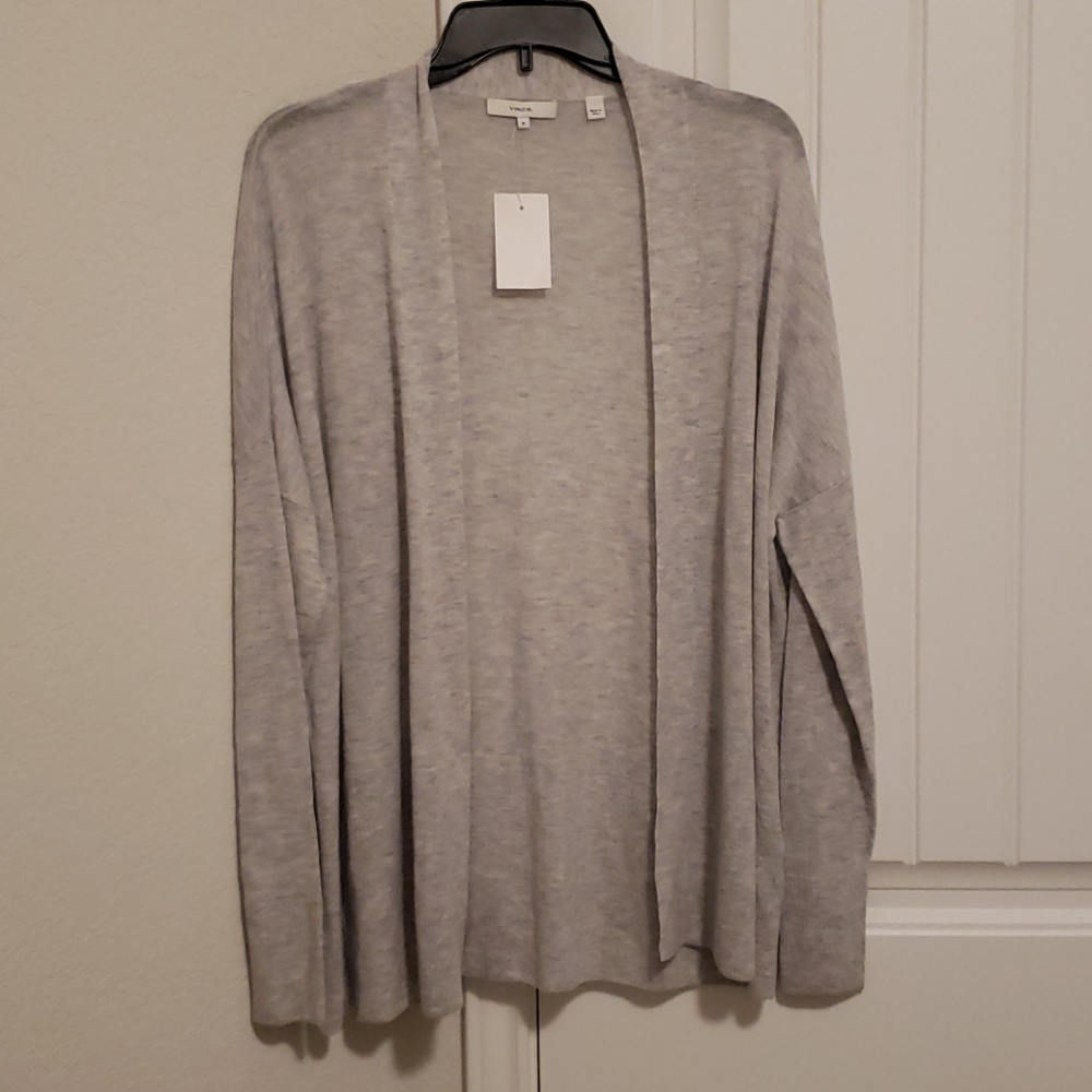 🔥NWT VINCE wool/cashmere sweater - gray medium